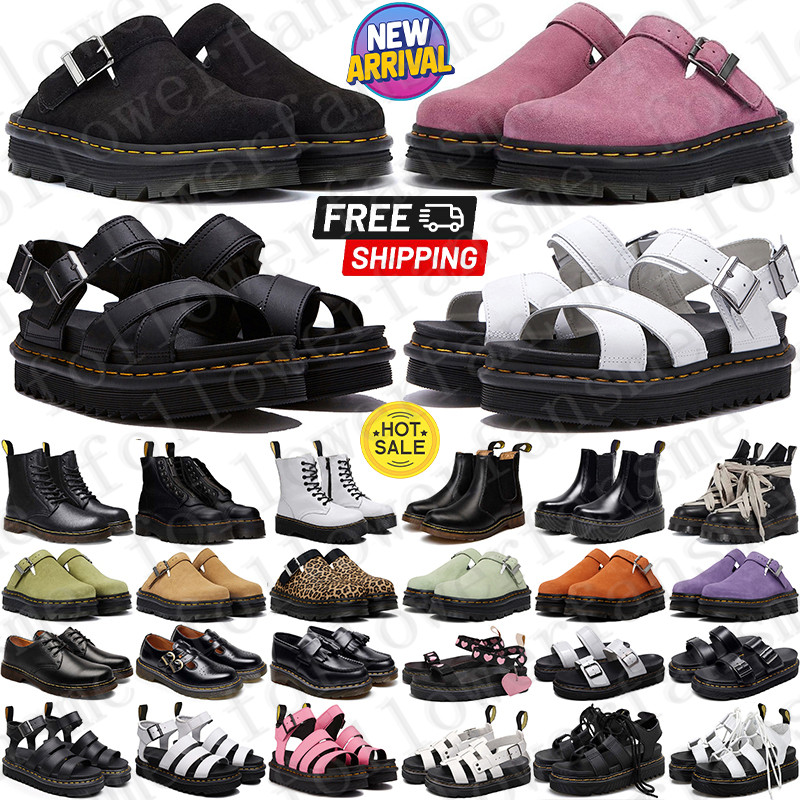 Designer boots drs docs martins martene marteen sandals shoes martine matens for mens womens booties sneakers Bottom over the knee boot luxury