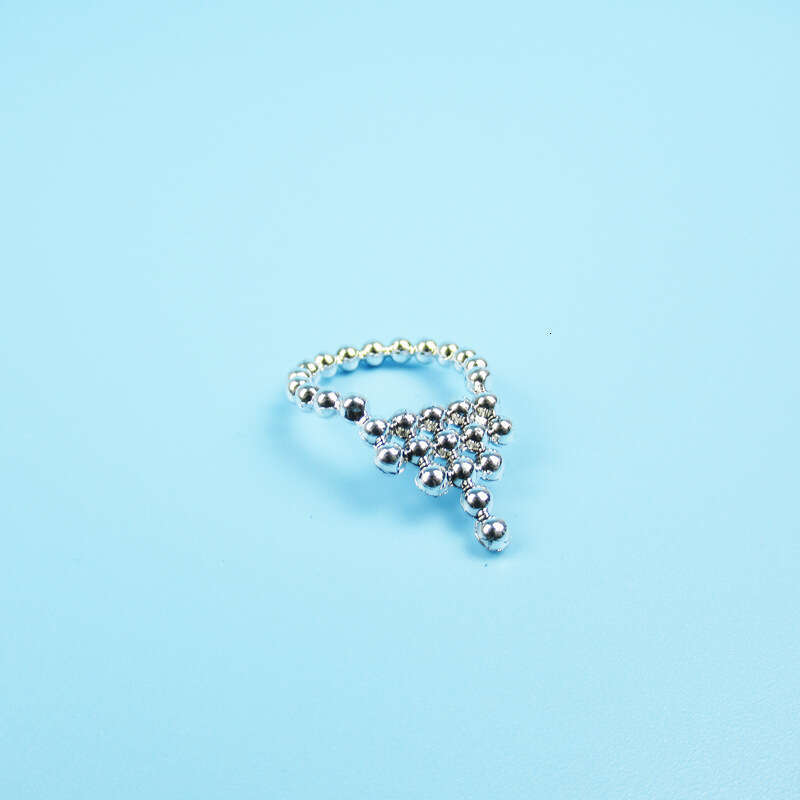 Silver Bead Necklace Electroplated Accessories Toys Suitable for 23- 45cm Dolls 500g