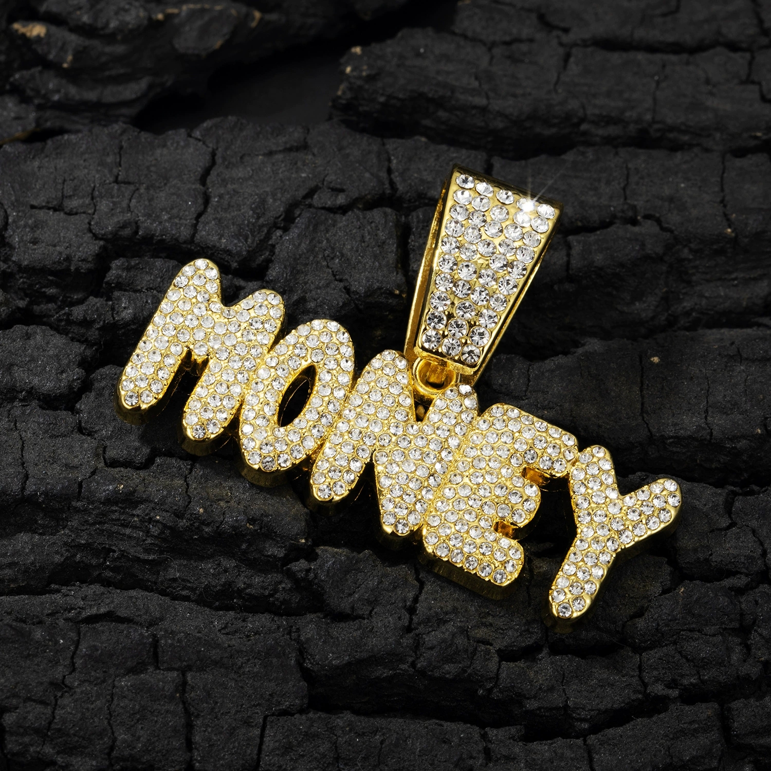 Stylish Lettering Cuban Neckwear Precision-Made Jewelry Ideal for Everyday Wear