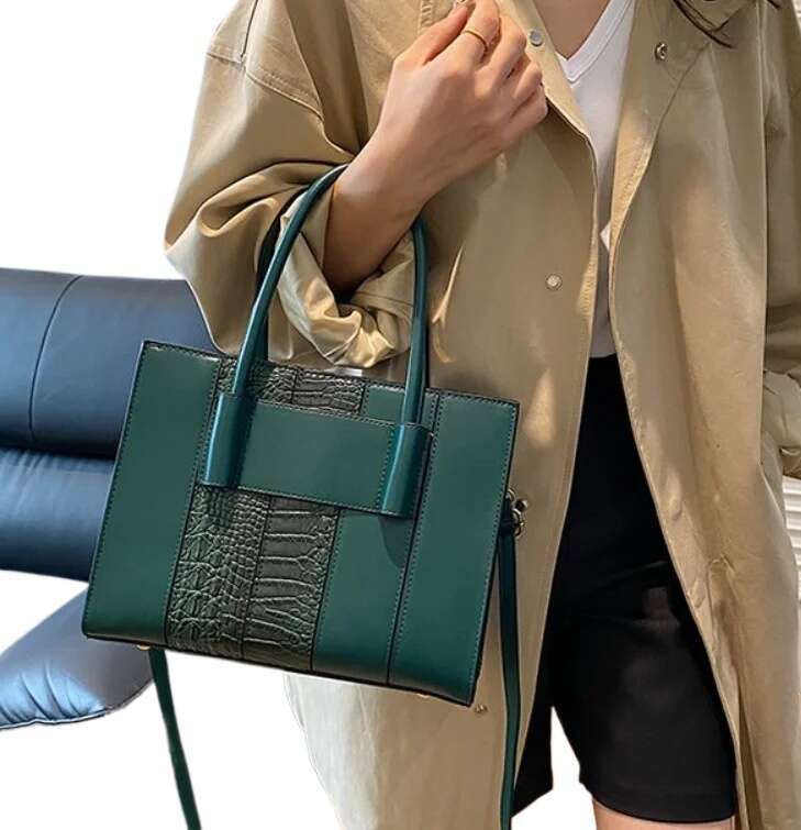 Designer Bag Maxi Retro Tote Upcycled Canvas Convertible Crossbody Quiet Tiktok Viral