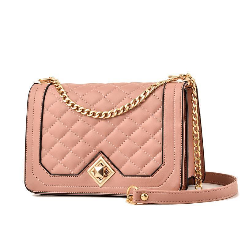 Top Brand High Quality New Style Women's Bag Spring Summer Style Small Style Quilted Chain Bag Fashionable Handbag Crossbody New Free Delivery De