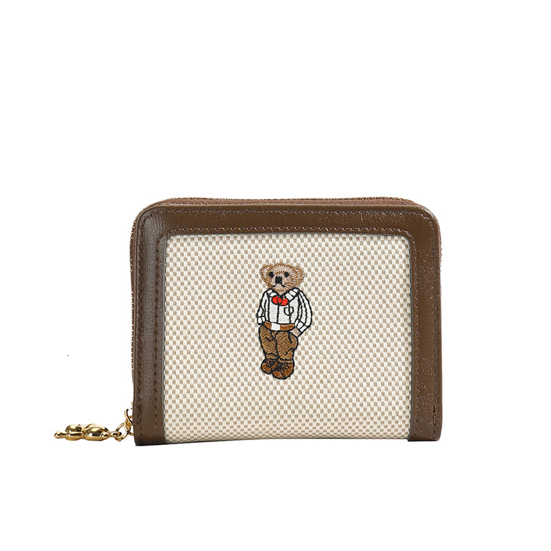 Free Shipping Designer Wallet 2025 New Long Women's Handbag Mini Cute Coin Purse Cartoon Fashion Key Bag