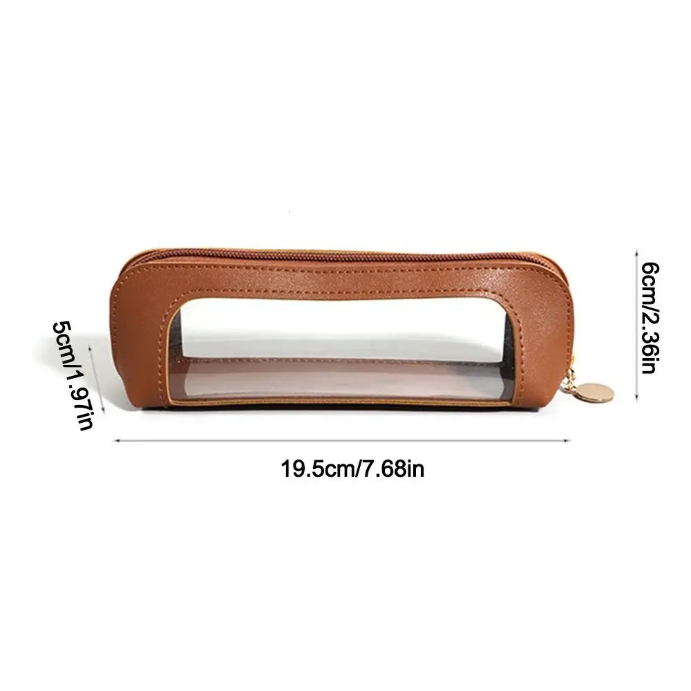 Cosmetic Bag Makeup Brush Storage Bag Portable Travel Wash Toiletries Organizer PU Portable Small Beauty Case Wash Bag Pouch 250528