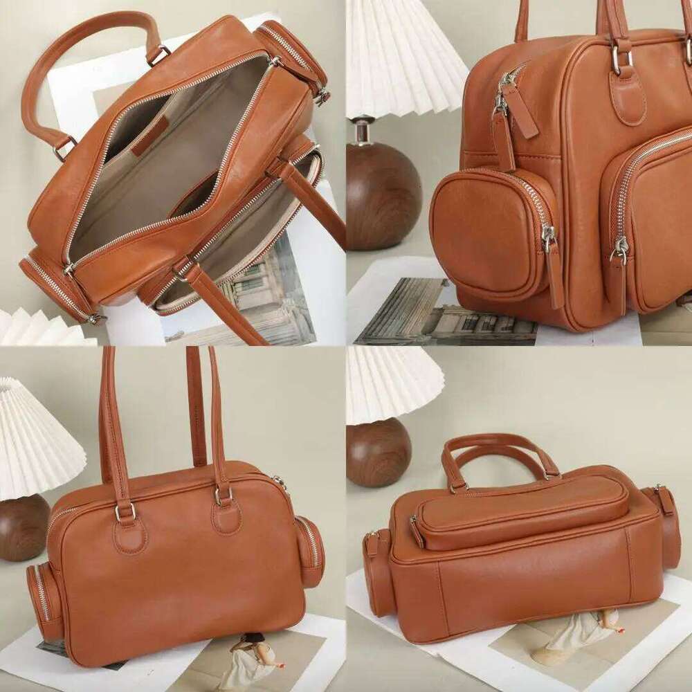 Genuine leather fashion Women's shoulder Designer high quality leisure large capacity ladies bag