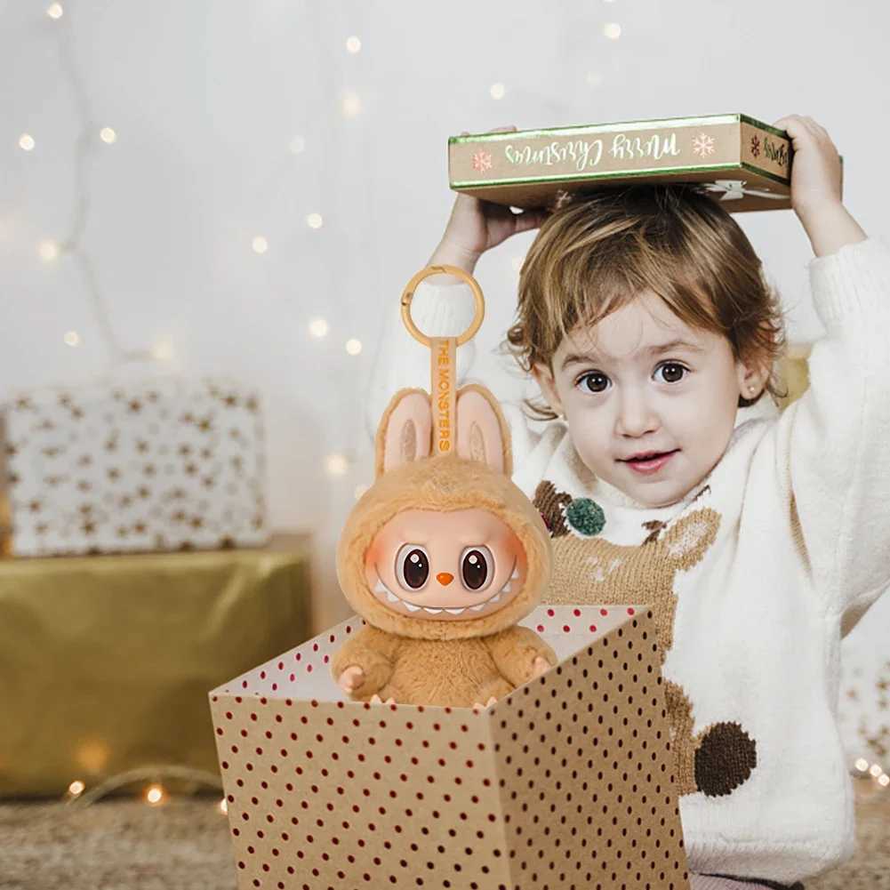 1 1 Labubu The Monsters Toys Plush Vinyl Face Dolls -Moving aron Hanging Keychain Dolls Action Figures Model X250528