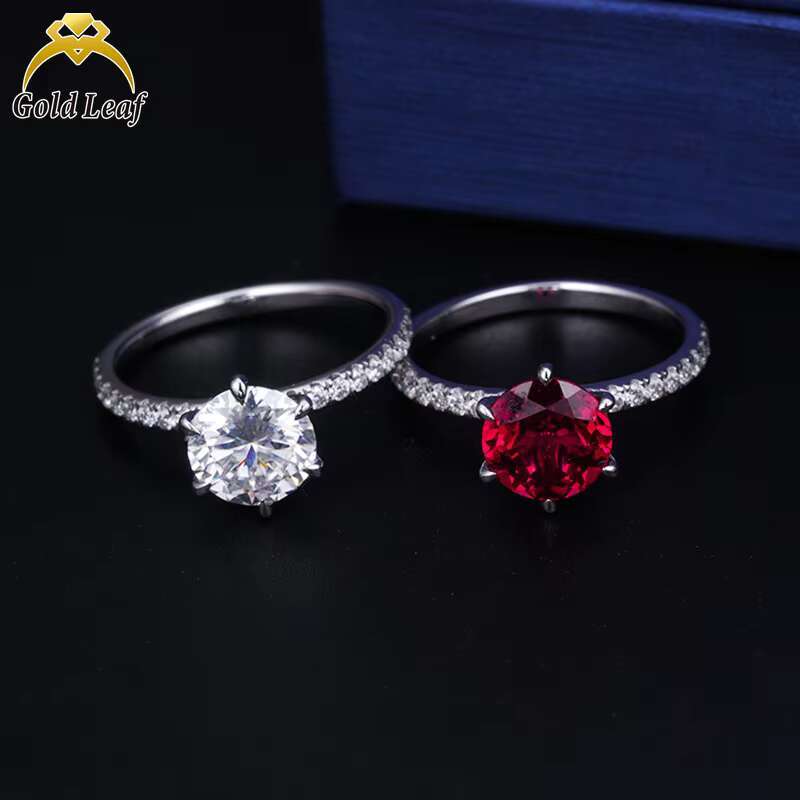 Goldleaf Custom 10K 14K 18K White Yellow Gold Lab Diamond Ring 1ct 2CT IGI GIA CVD HPHT Oval Lab Grown Diamond Engagement Ring