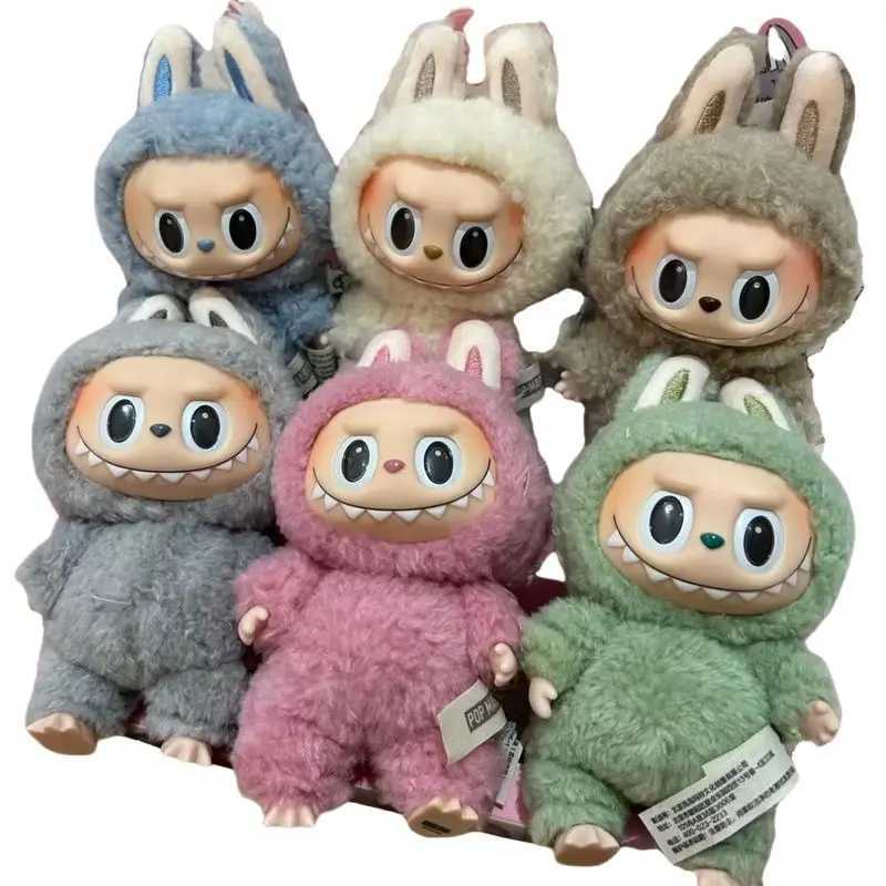 High Quality 1 1 Labubu Blind Box Doll Kawaii Keyring Mystery Box Cartoon Christmas Gift Backpack Decoration Kids Toys X2505281