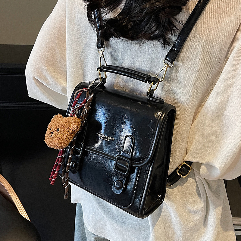 Free Shipping Designer Bag Leisure Niche High-end Hand-held Small Square Bag For Women Versatile Commuting Western-style College Style Backpack