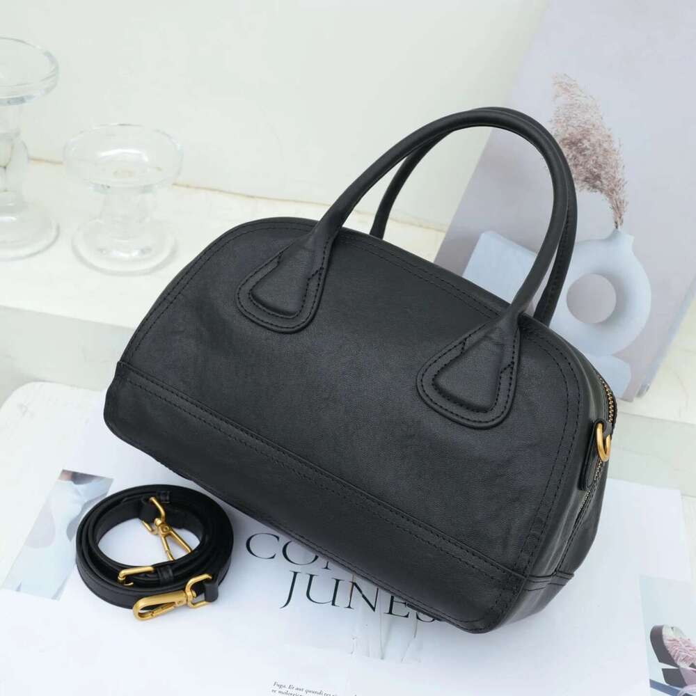 Retro Fashion Genuine Leather Ladies Shoulder Crossbody Bags Designer Large Capacity High Quality Handbag Cowhide