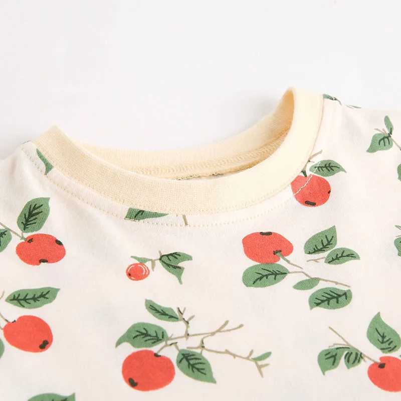 Summer Girls Dress 9M-5T Kids Cute Full Printed Clothes Children Baby Thin Short Sleeve Costume X250528