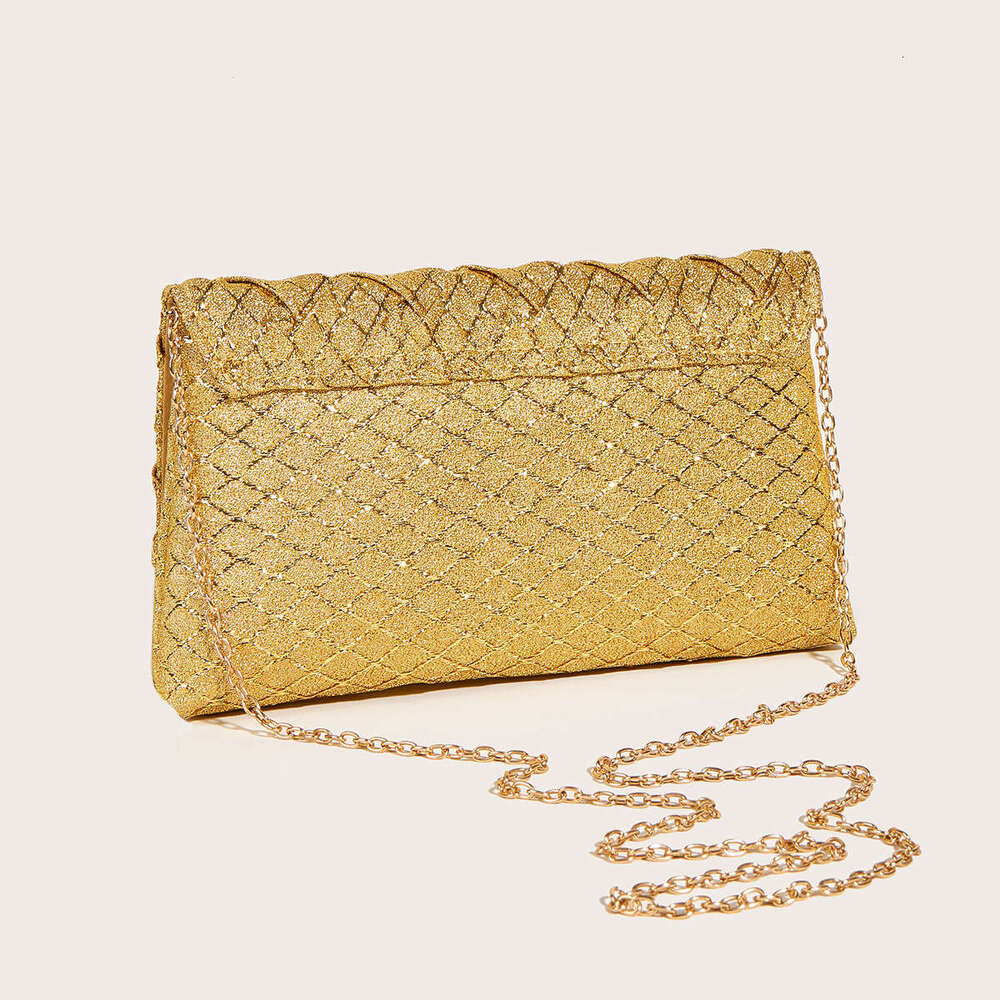 Fashion Woven Evening Niche Gretel Women's High-end Clutch Banquet Bag
