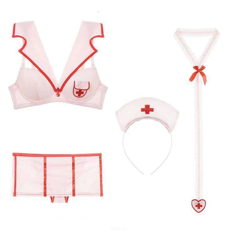 Nurse Uniform Open Pictures Red Female Japanese Mature Women Sexy Lingerie Underwear