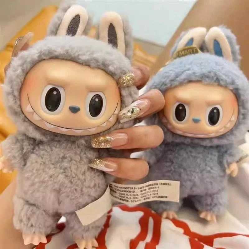 For Labubu Blind Box Have A Seat Series Vinyl Pendant Doll Model Toy Cute Monster Keychain Toys Christmas X250528