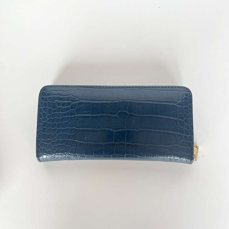 Autumn Winter New Style Hot Selling Fashion Crocodile Leopard Pattern Shiny Women's Wallet