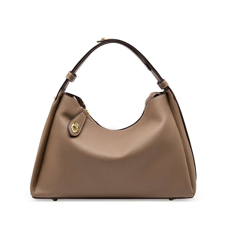 High-End Genuine Leather Women's New Crossbody Shoulder Fashionable Underarm Elegant Ladies' Bag B5
