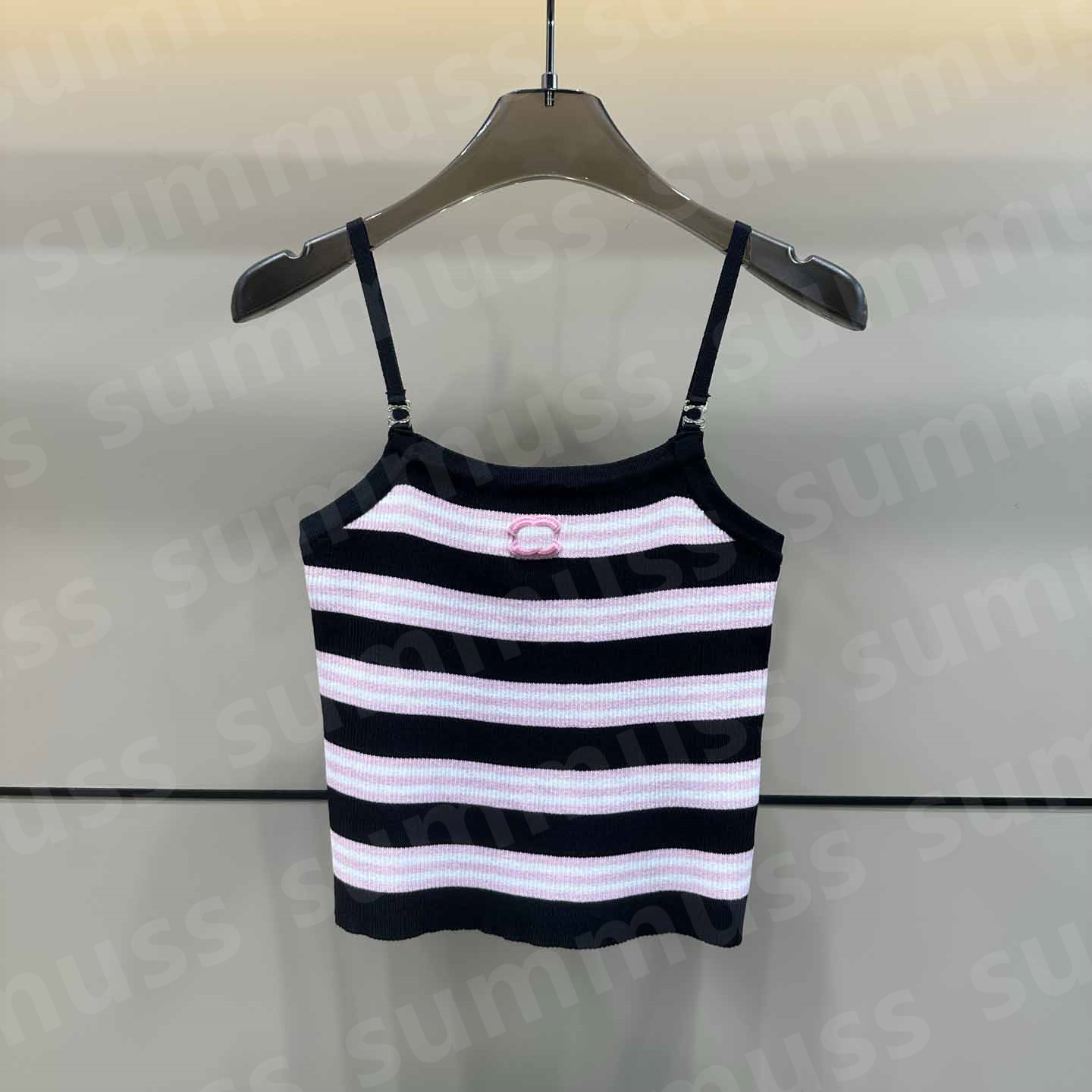 Fashion Knitted Tanktop Designer Women Letter Tanktop Fashion Women Tshirt Summer Multi Options T Shirt Sleeveless Tank Top Sexy Tops