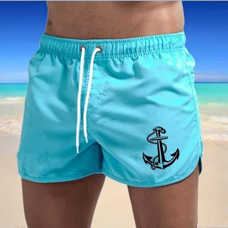 2024 Trendy Brand Summer Quick-Dry Shorts Men Swimwear Beach Shorts Swim Shorts Beach Wear Sports (9 Colors) Mens Clothing X250528