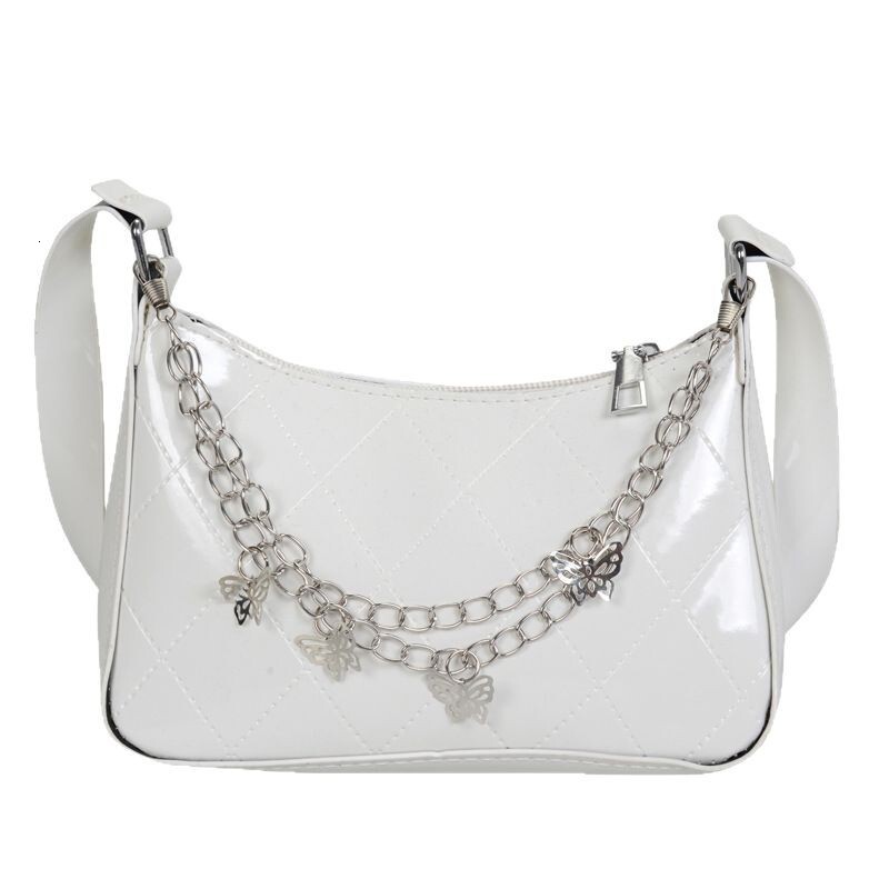 2025 New niche design women's armpit bag special chain small square ba single shoulder women's bag, checkered designer fashion single should