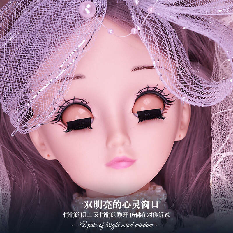 80cm Extra Large Doll Little Girl Elsa Princess 2024 New Set Toy Birthday Gift