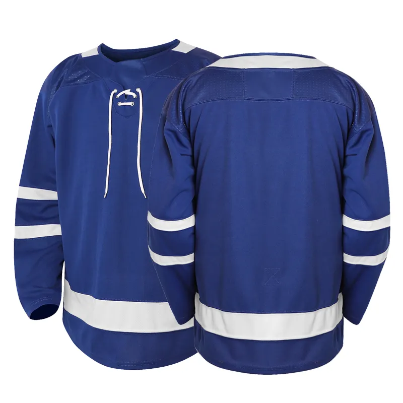 Blank Name No Number Custom Jersey 100% Breathable Blue Free shipping Free shipping