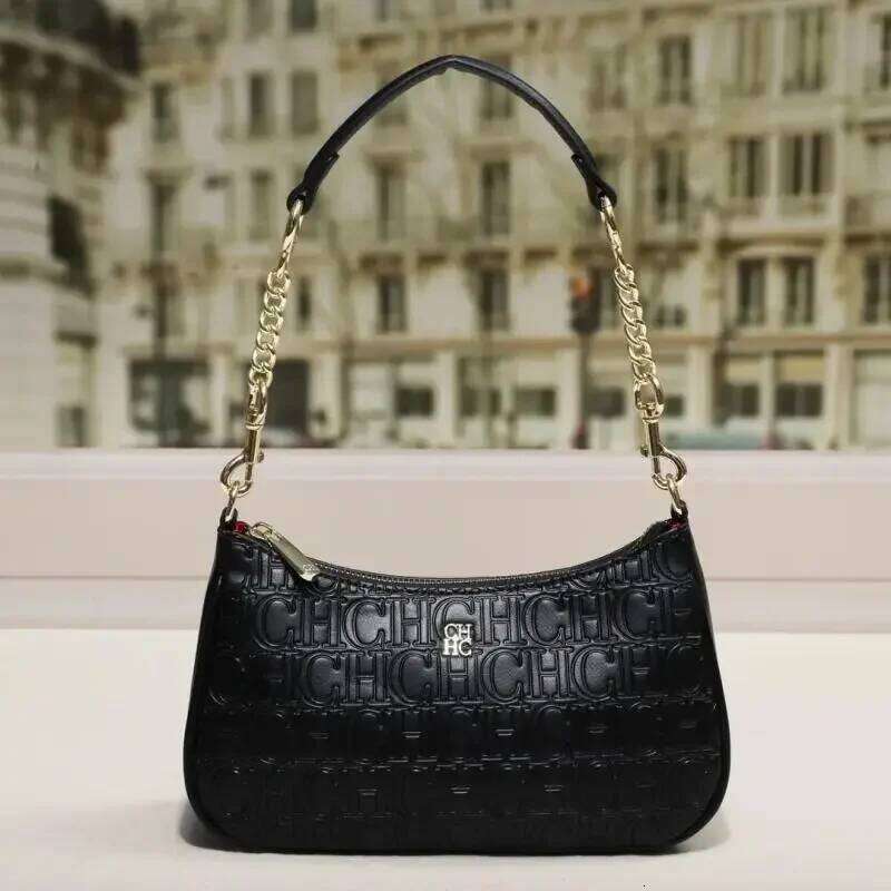 Design Bag CH Women's Handbag Partition Durable Brand Fashion Large Capacity Bent Moon Simple Shoulder Crossbody Bag Brand Bag