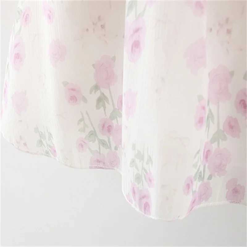 0-4 Years Old Adorable Children Summer Thin Soft Clothing Baby Girl Suspender Dress Sweet Flowers Toddlers Costume Kids Dresses X250528