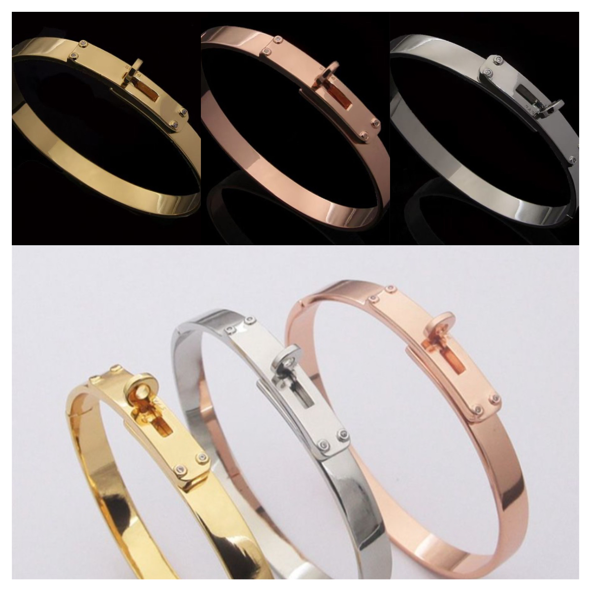 designer bracelet jewelry for men designer jewelry Classic kelly size 17 Silver Plated men bracelet fashion gold bracelet high quality bangle bracelet bangle gold