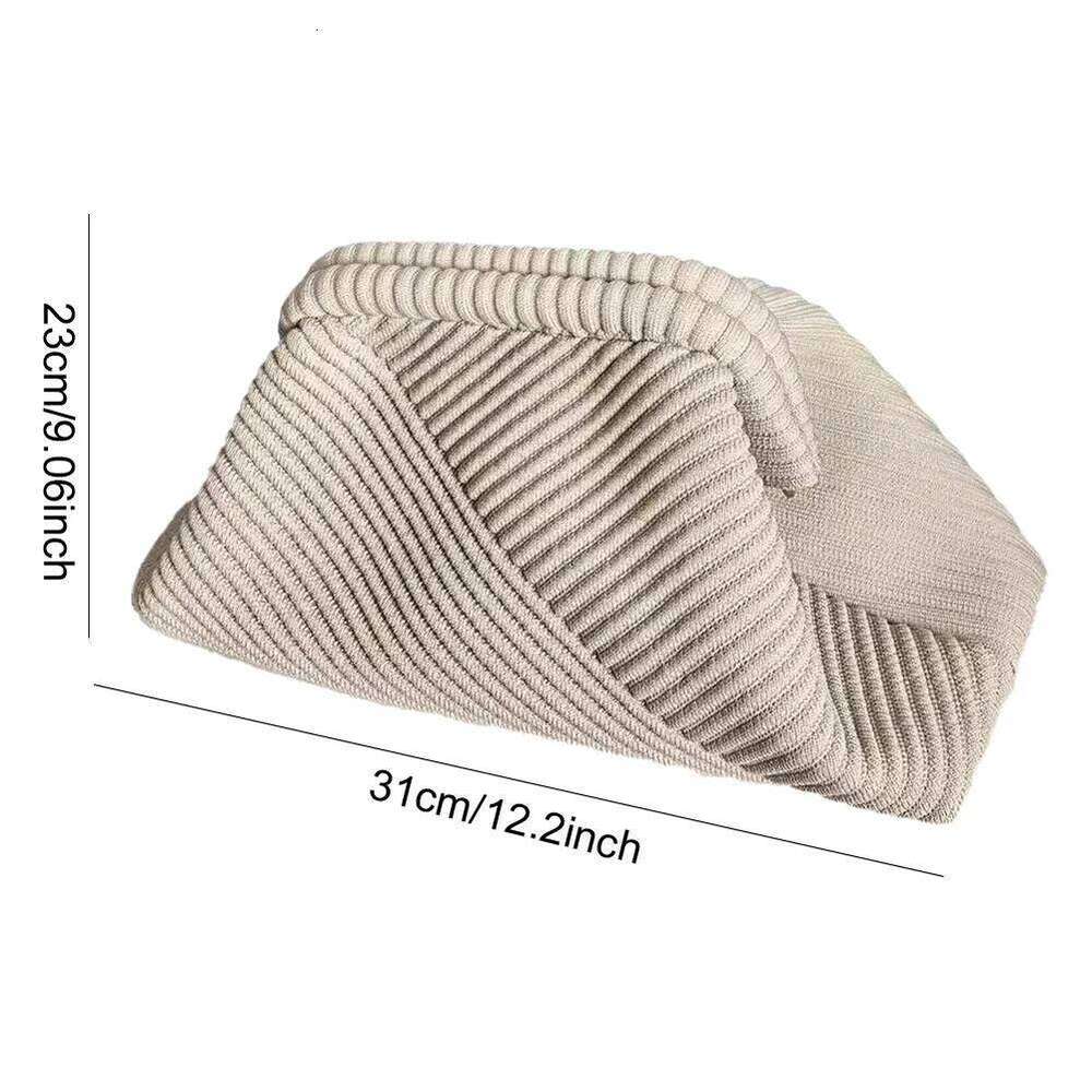 Women Corduroy Evening Purse Large Capacity Soft Clutch Handbag Chain Strap Chic Hobo Trendy Sling Bag