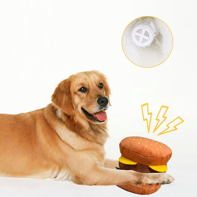 Squeaky Plush Dog Pet Toys Grinding Teeth Resistant Plush Fruit Sound Toys Plush Toys Cat Supplies