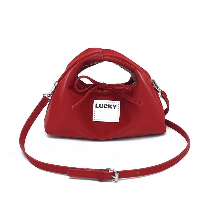 Free Shipping Designer Bag Fashion Personality Niche Simple Hand-held Dumpling Bag Versatile Commuting Soft Leather Texture Crossbody Bag For Womenhan