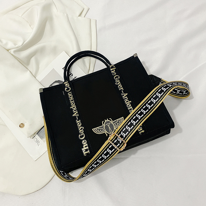 Luxury Brand Designer Bag Large Capacity Tote Bag For Women 2025 New Spring Class Pass Diagonal Cross Handheld Canvas Bag, Thick And Waterproof