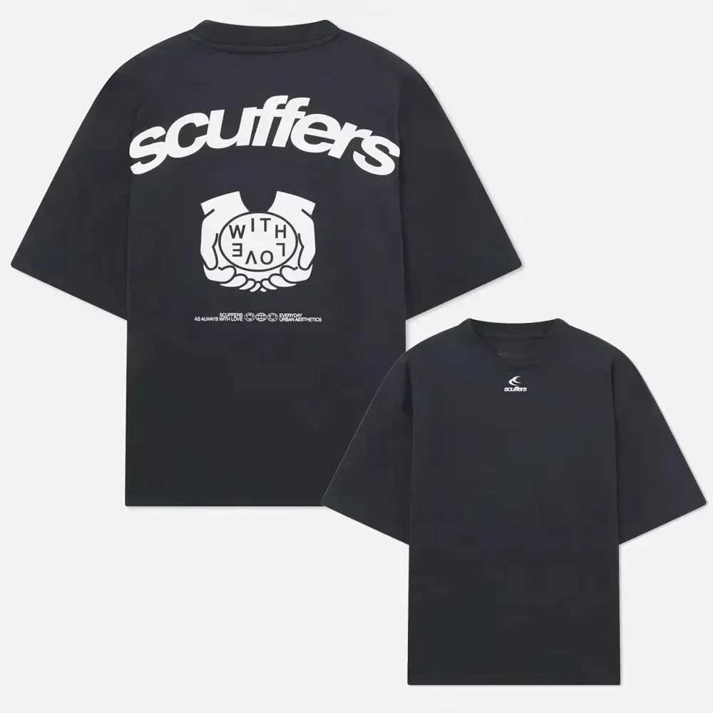 2025 South America New Trendy Printed Scuffers Men Tshirt Women Surf Vacation T-shirt Luxury Brands Strt Short Slves Top T X2505281