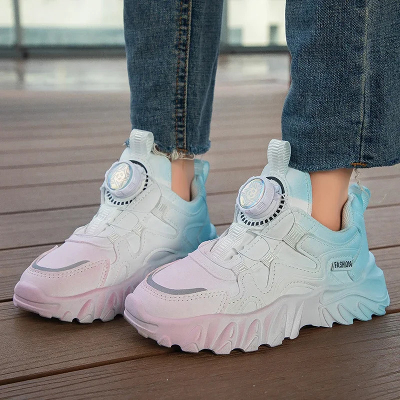 Colorful Shoes Children Girl Mesh Breathable Kids Sneakers for 0-8 Yrs Boy Spring Lightweight Running Shoe Walking Soft 250528