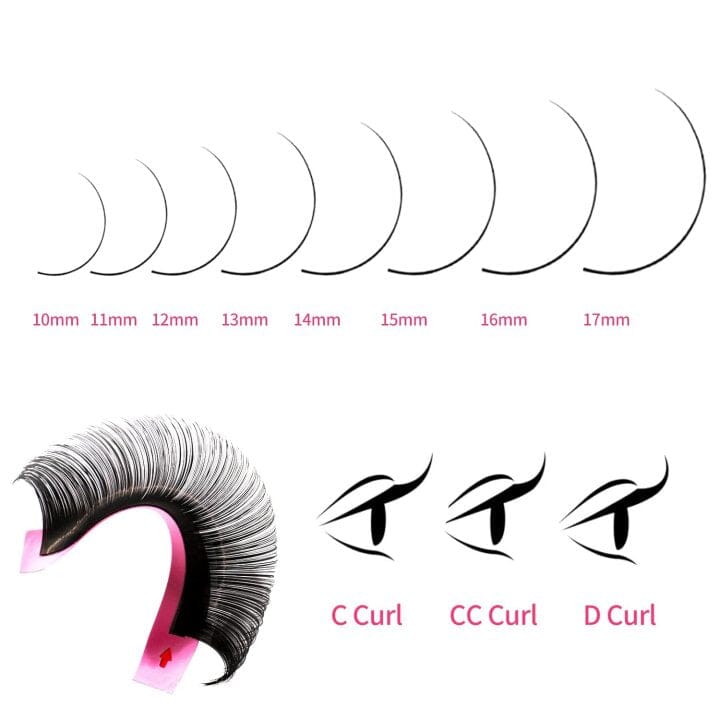 Luxurious Silk Blend Eyelash Extensions - Easy Fans for a Naturally Full Look