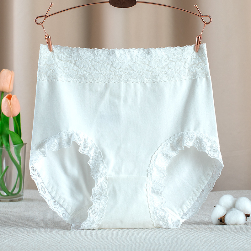Explosive cotton high waist ladies underwear plus size comfortable hip cotton briefs
