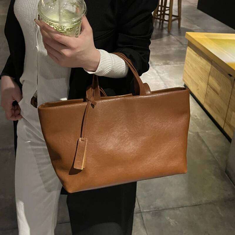 Genuine leather fashion Women's shoulder bag Designer high quality leisure large capacity ladies handbag Female