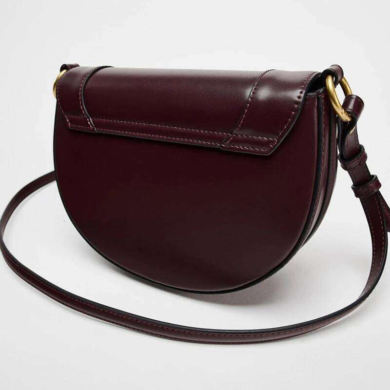 Fashion Saddle Women Handbags Designer Bury Flap Shoulder Pu Leather Crossbody Bag Small Female Purses 2025