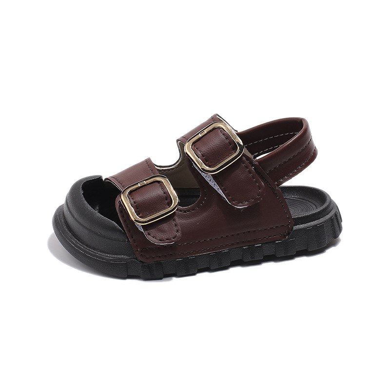 Children Sandals Toddler Beach Sandals 2025 Summer Boys Fashion Comfortable Kidsnest Casual Kids Sandals Beach Shoes Sizes US5.5C-US4Y K0692