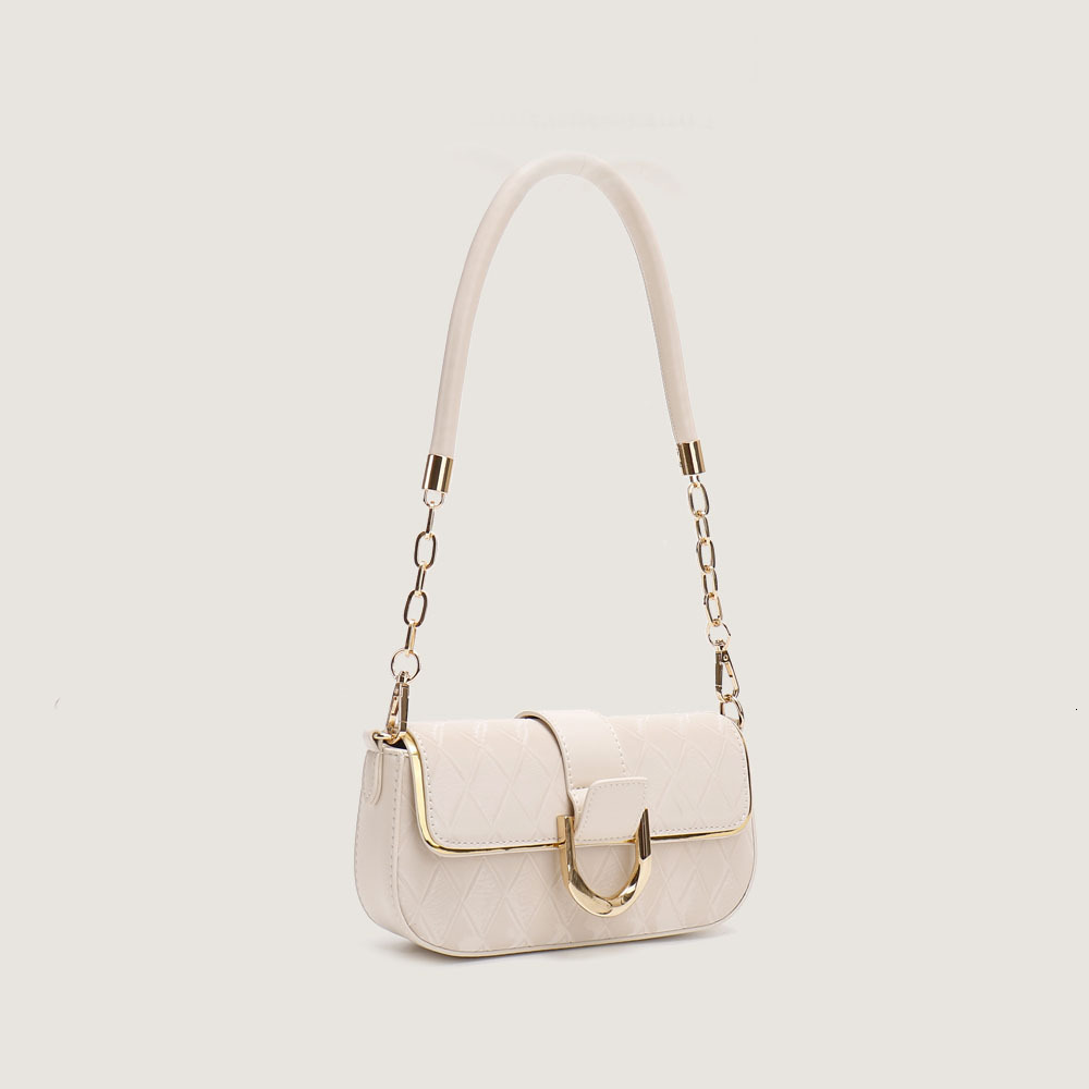Luxury Brand Designer Bag Underarm Women's High-End Sense, Simple Temperament, Square Versatile Small Bag, 2025 New Single Shoulder Crossbody Bag