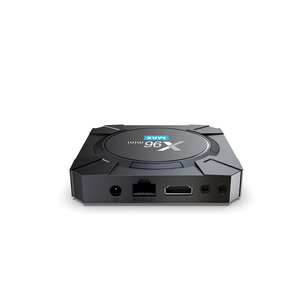 Ship From France X96 MINI MAX Android 14 TV Box Smart Voice Remote 3D 2.4G&5G WIFI Quad Core Set Top Box H313 4K Better than G96 H96 MAX H313 X96Q T95