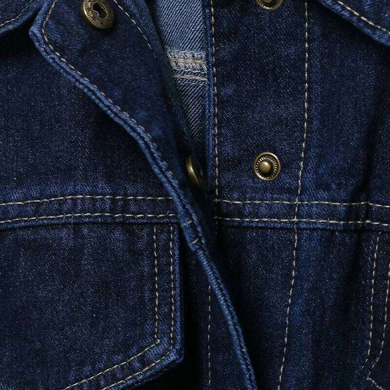 Willshela Women Fashion With Belt Denim Blue Single Breasted Jackets Vintage Lapel Neck Long Sleeves Female Chic Lady Outfits