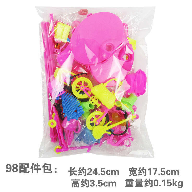 Universal Gift Box Dress-Up Doll Accessories Toys Pretend Play Children Girls 98-Piece Bagged Set