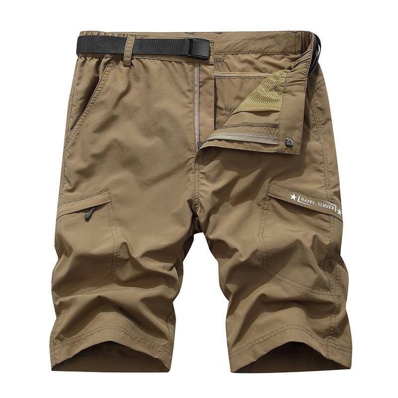 Large Size Men's Shorts Loose Multi-Pocket Overalls Summer Comfortable Breathable Outdoor Casual Sports Beach Pants