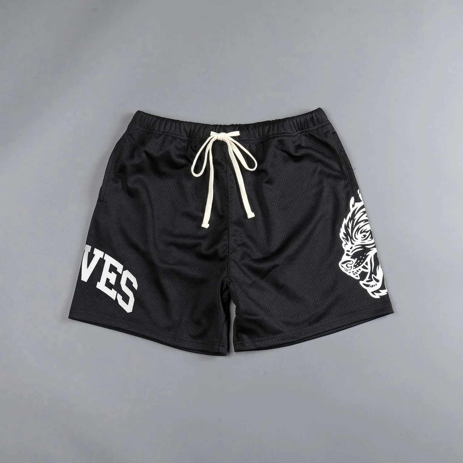 2024 summer new mens fashion beach shorts mesh quick dry multi-color sports quarter pants men X250528