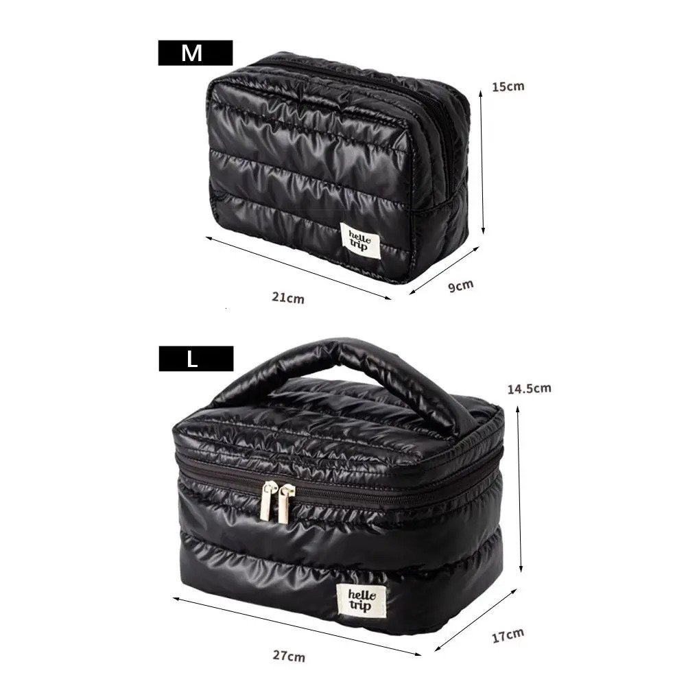 Large Capacity Makeup Bag Cosmetic Bag Toiletry Bag Washbag Portable Storage Bag Travel Organizer 250528