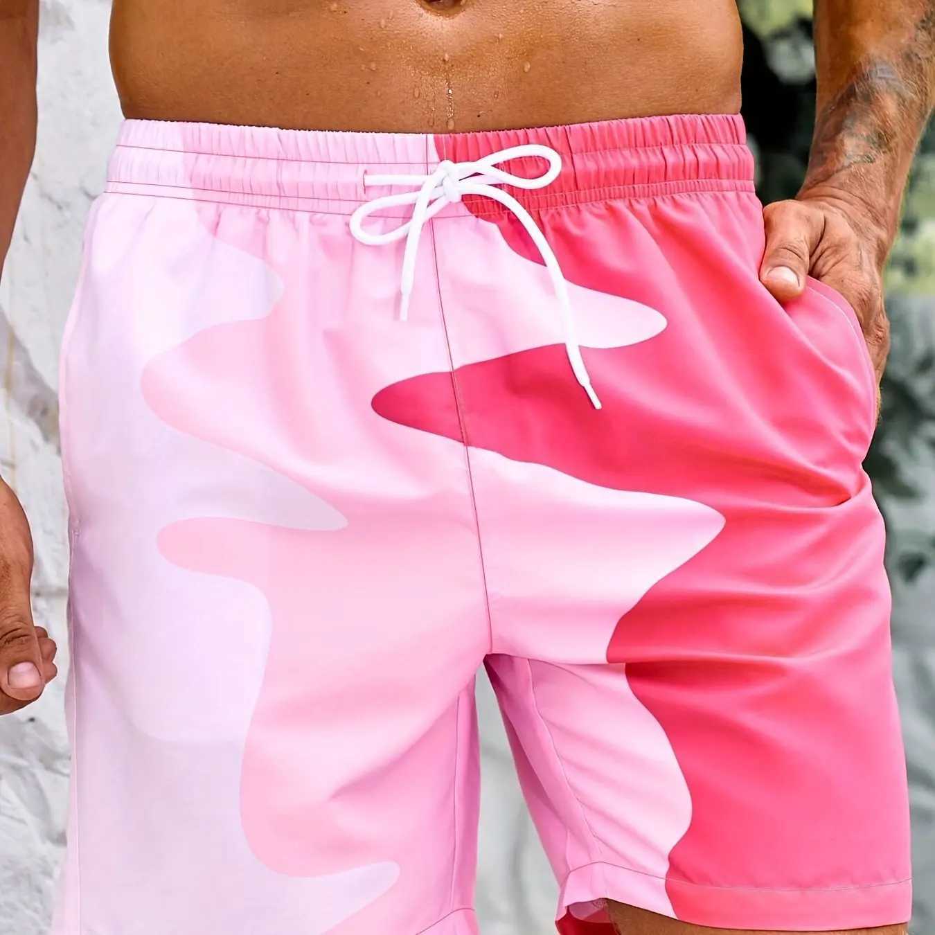 Mens Summer Sports Shorts Quick Drying Pants Fashion Color Block Sport Pants Gym Pant Workout Pant Men Women Beach Short Pants X2505281
