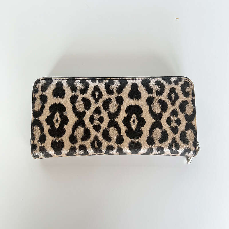Autumn Winter New Style Hot Selling Fashion Crocodile Leopard Pattern Shiny Women's Wallet