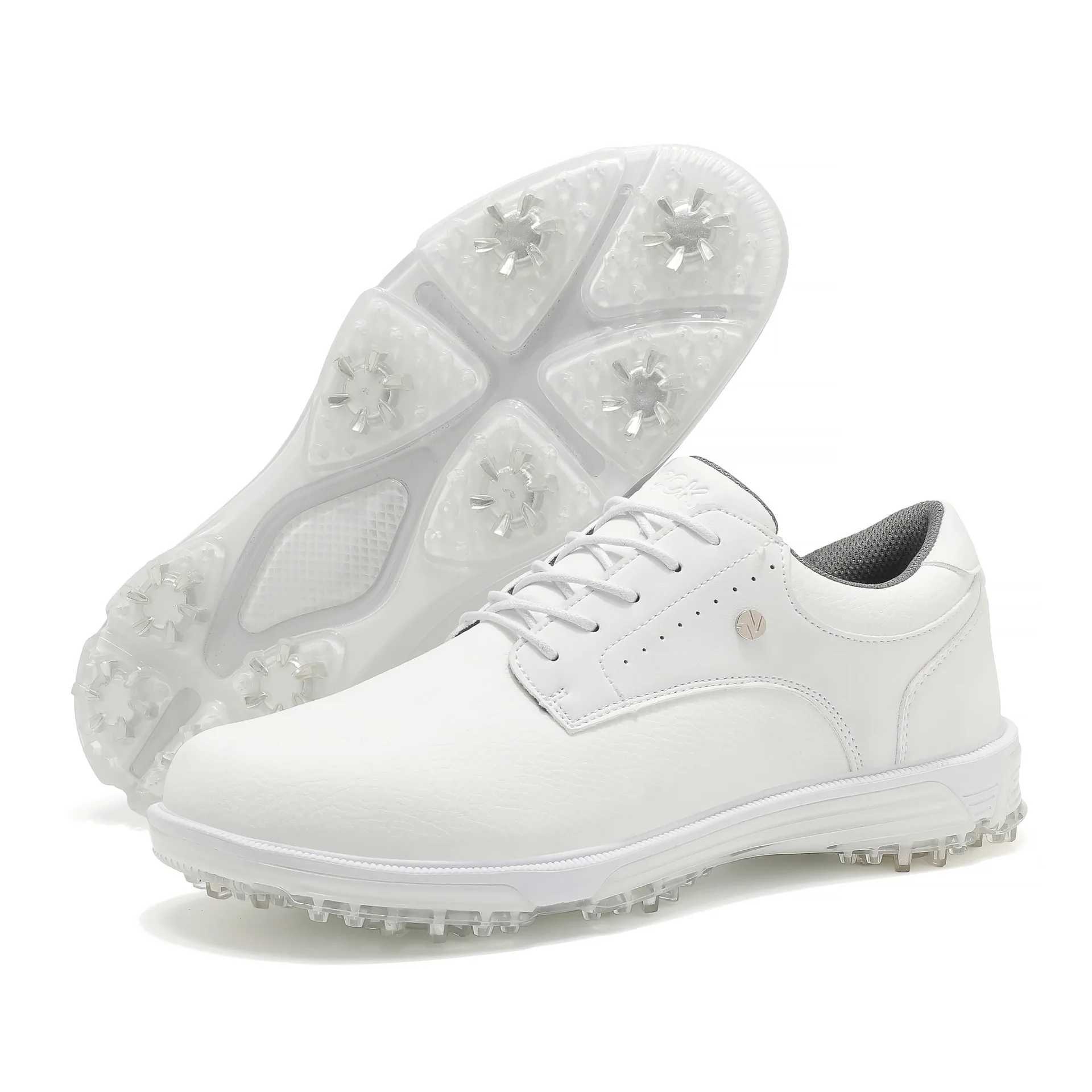 Golf Shoes Man Spiked Cleats Waterproof Golf Sports Shoes Anti-sideslip Wear-resistant Lightweight Breathable Deodorant Hiking M250528