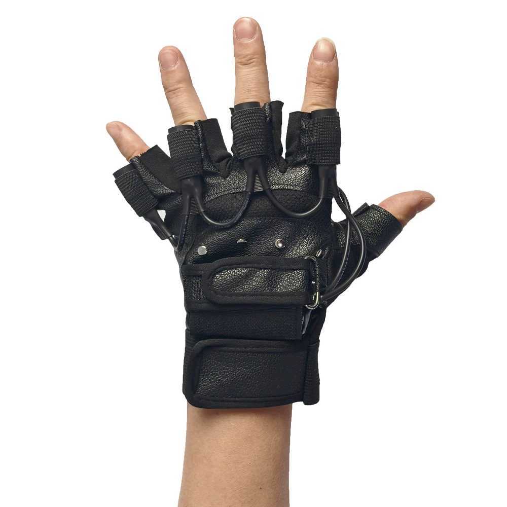 650nm 4Pcs Red Laser Gloves Single Point Big Beam Laser Cannon Palm Light Dress Up LED Robot Suit For DJ Bar Club Party Show W250528