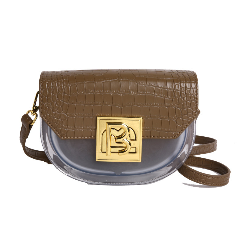 Top Brand High Quality New Style Versatile 2025 New Saddle Bag Jelly Bag Women's Fashion Retro Crossbody Bag High-end Popular Small Bag New Free 